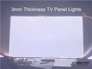 3 mm qalinlikdagi televizor paneli chiroqlari